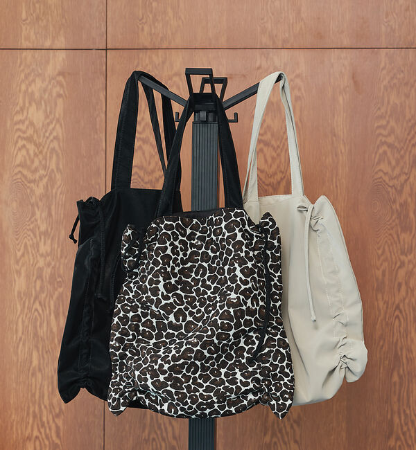 LOWELL things「SOEUR/シャーリングトート/A4/推し活/うちわもすっぽり」|トートバッグ|