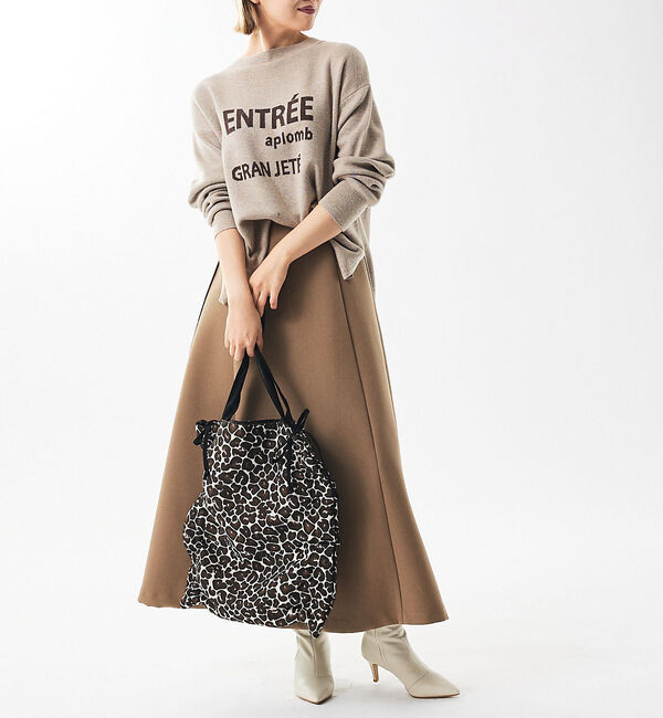 LOWELL things「SOEUR/シャーリングトート/A4/推し活/うちわもすっぽり」|トートバッグ|