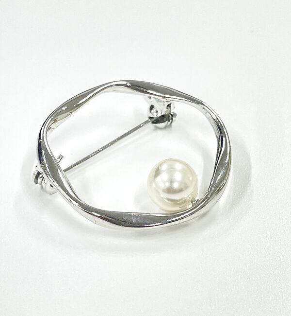 abahouse mavie「サークルパールブローチ」|その他|