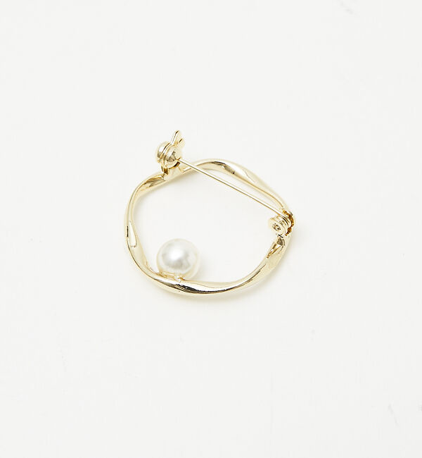 abahouse mavie「サークルパールブローチ」|その他|