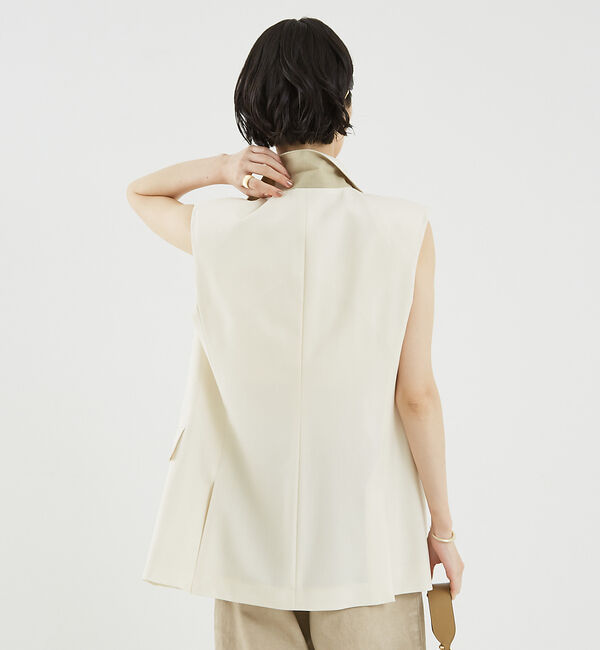 The Store by C' 「【COCUCA】ダブルベスト」|ダウンベスト・ベスト|