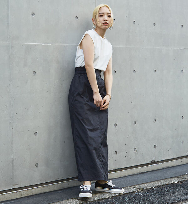 NOMINE「カットコンビ ワッシャー ワンピース」|ワンピース|