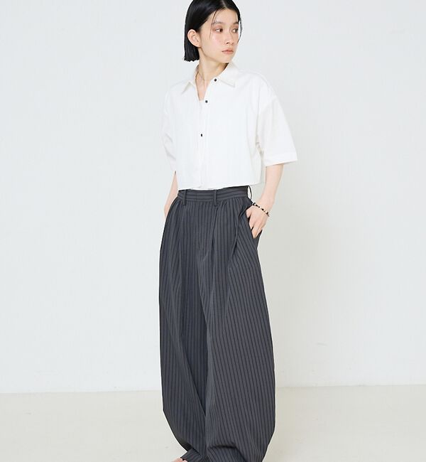 NOMINE「タック ボリュームパンツ」|その他|