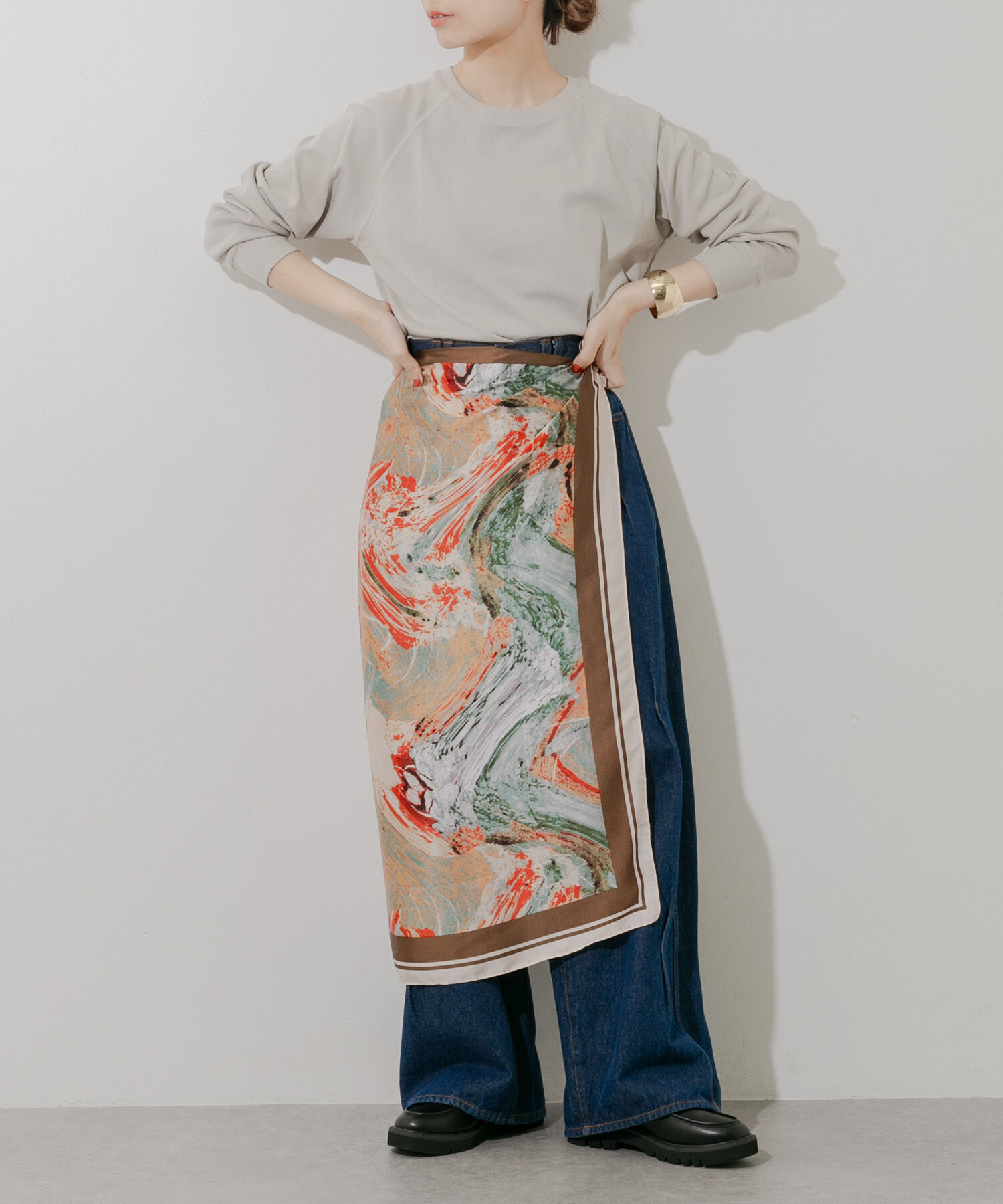 SMELLY「アソートビッグスカーフ」|バンダナ・スカーフ|