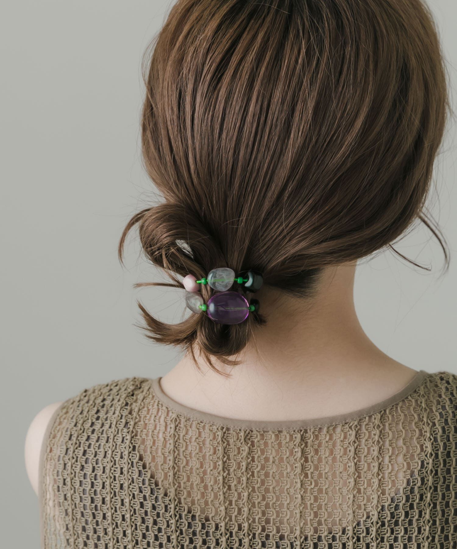 SMELLY「カラフルモチーフヘアポニー」|ヘアゴム・シュシュ|