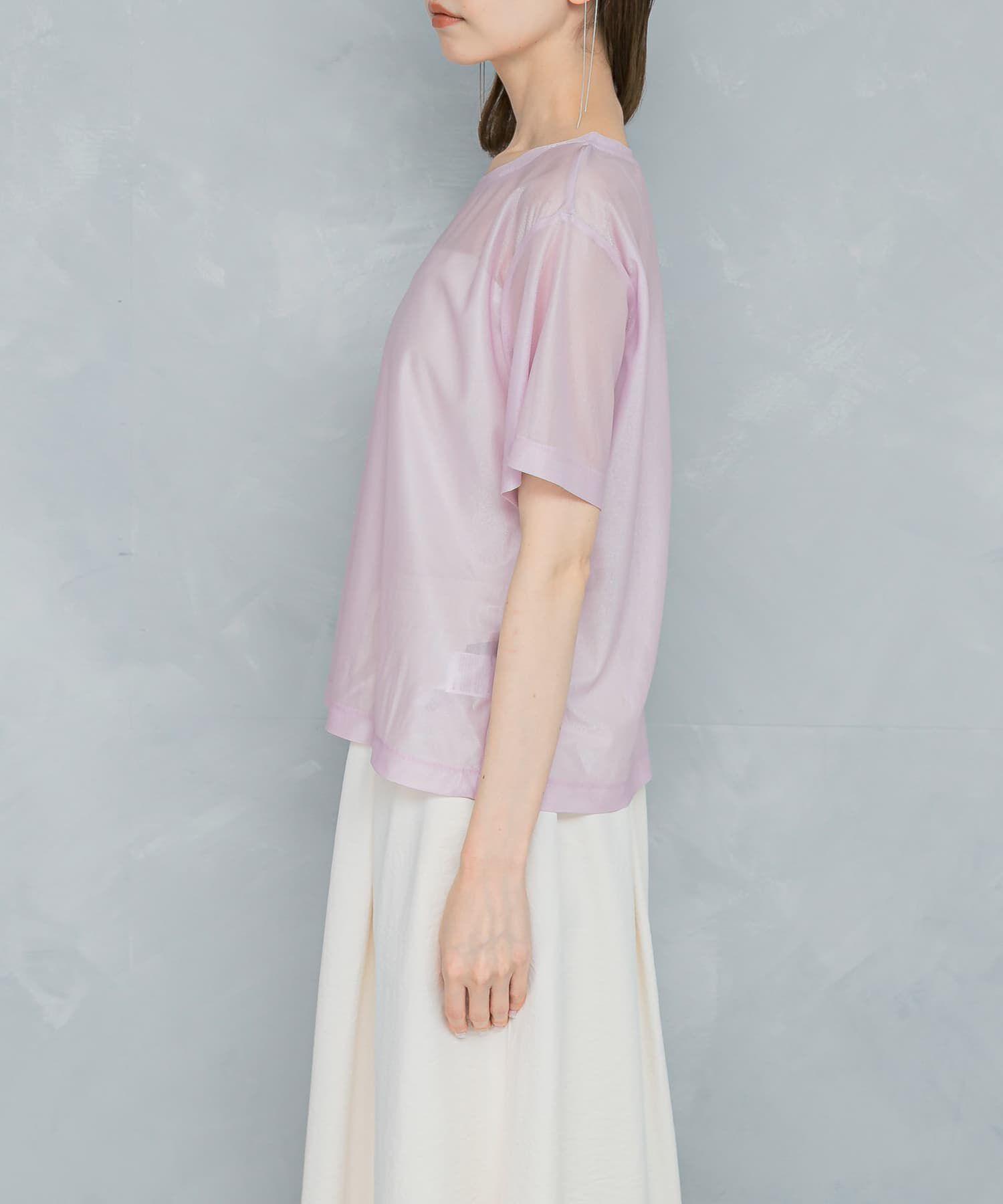 URBAN RESEARCH ROSSO「シアーブライトカットソー」|Tシャツ・カットソー|