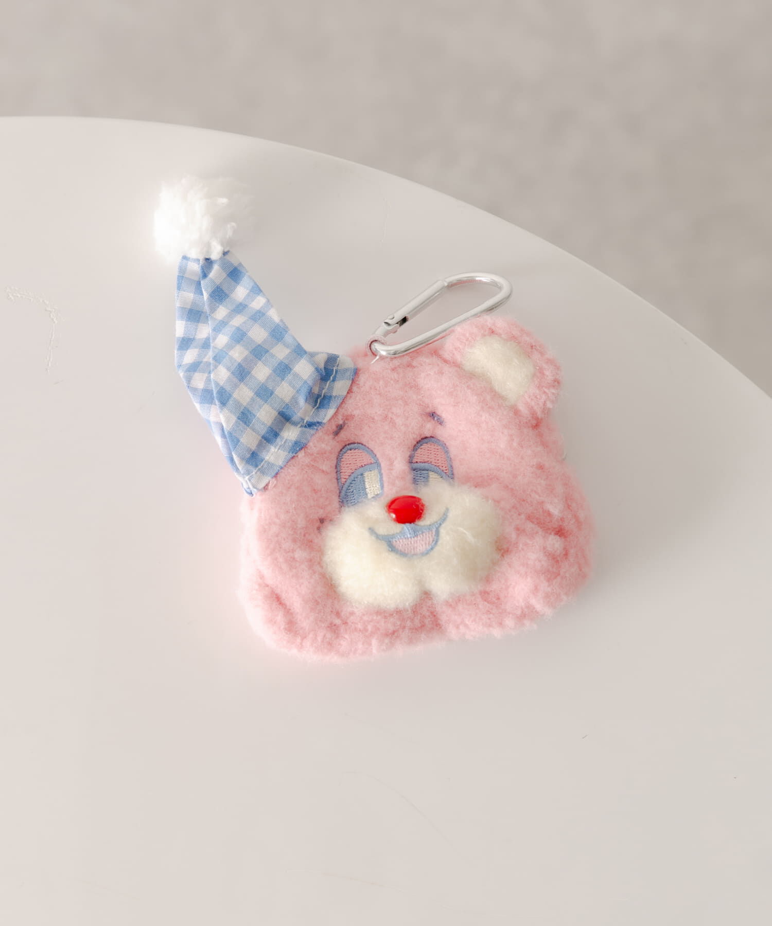 SMELLY「『WEB/一部店舗限定』NEONMOON　Sleepy Teddy Pouch」|ポーチ|ピンク