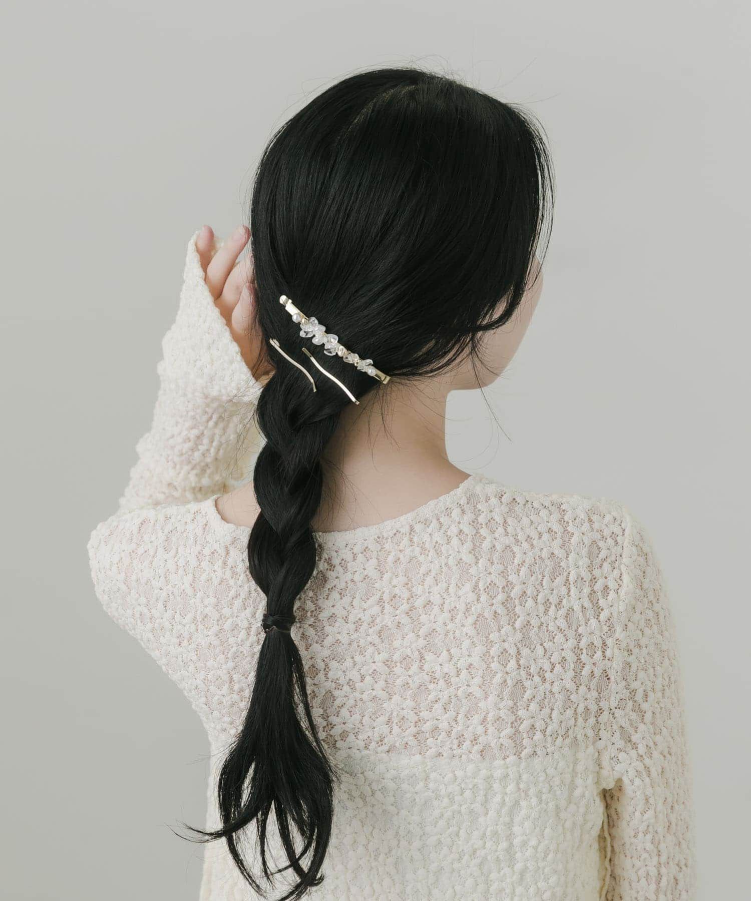 SMELLY「クリアパーツ3セットヘアピン」|その他|