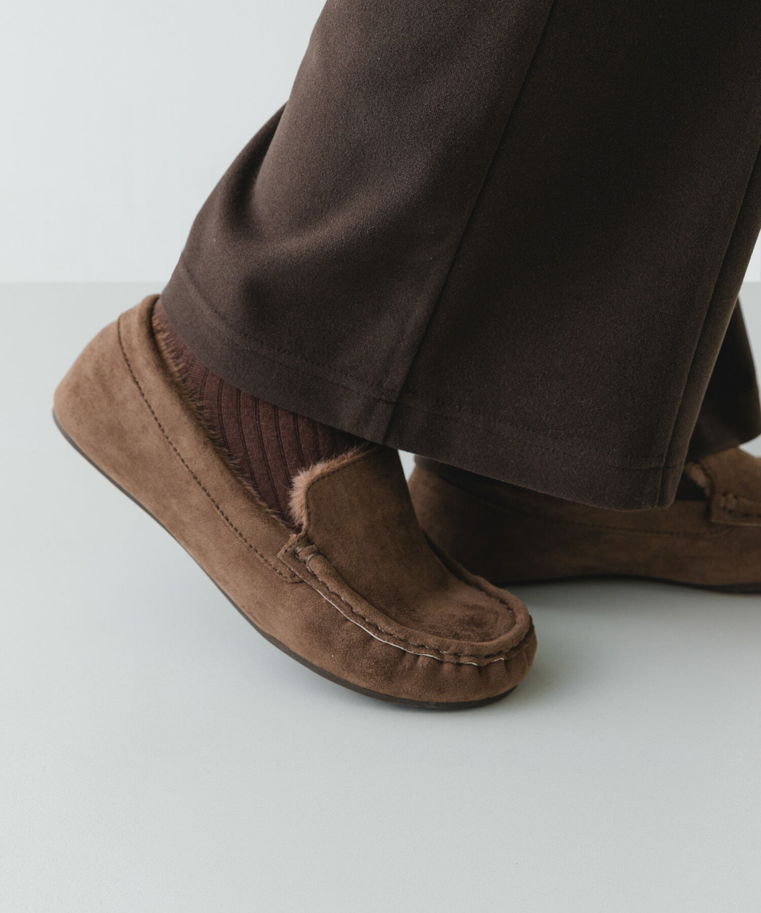 RODE SKO「撥水フラッフィースリッポン」|スリッポン|