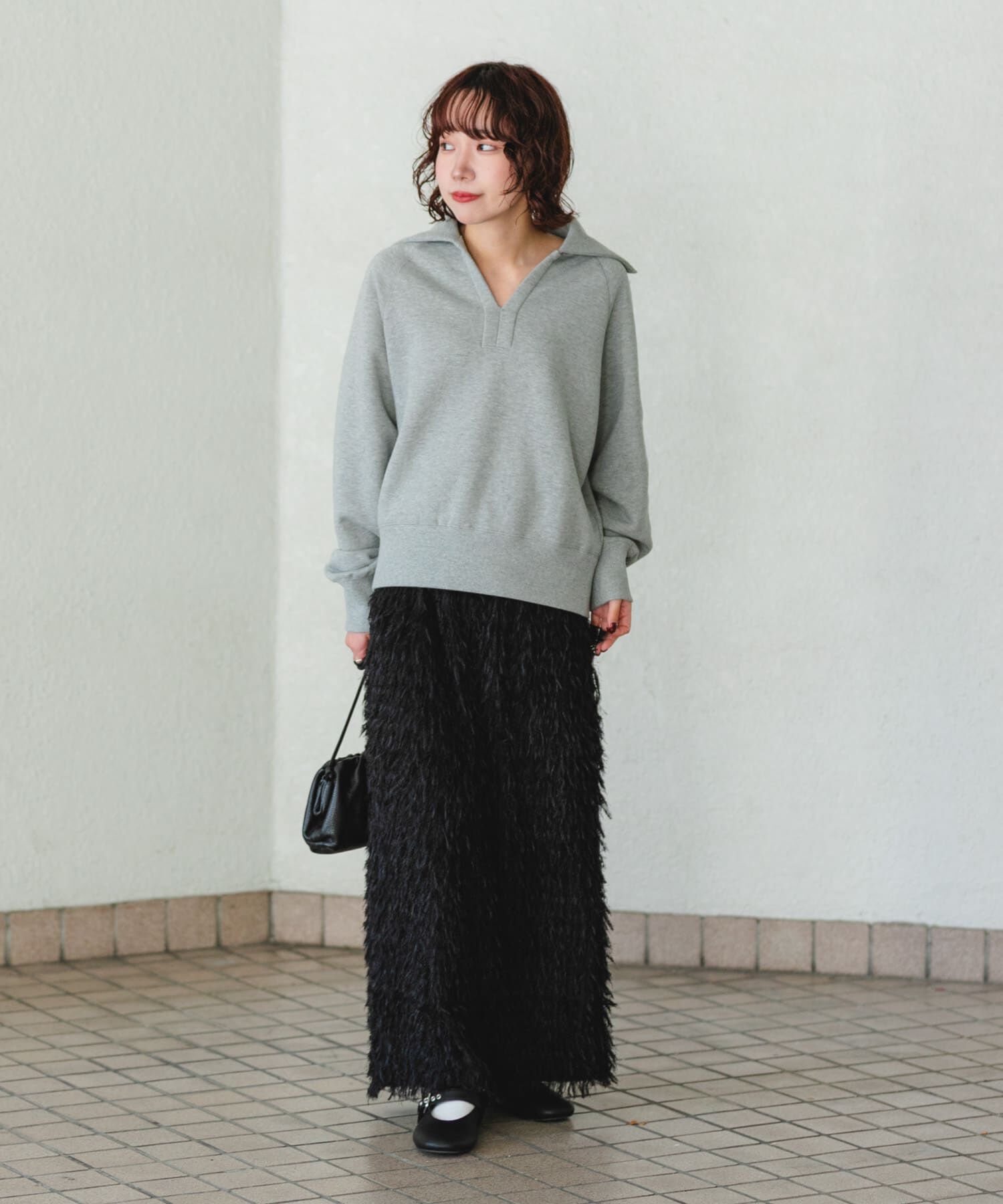 URBAN RESEARCH「フリンジジャガードスカート」|スカート|