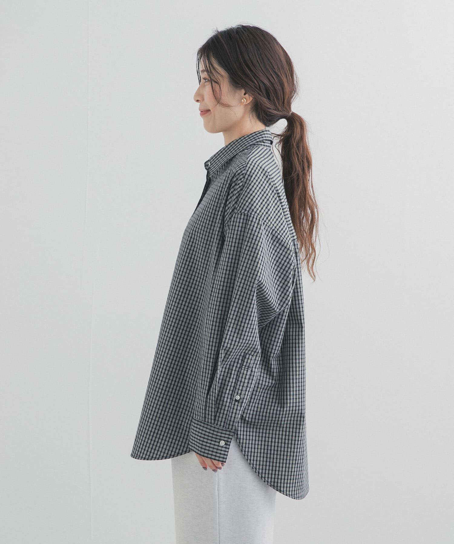 URBAN RESEARCH DOORS「刺繍チェックシャツ」|シャツ・ブラウス|