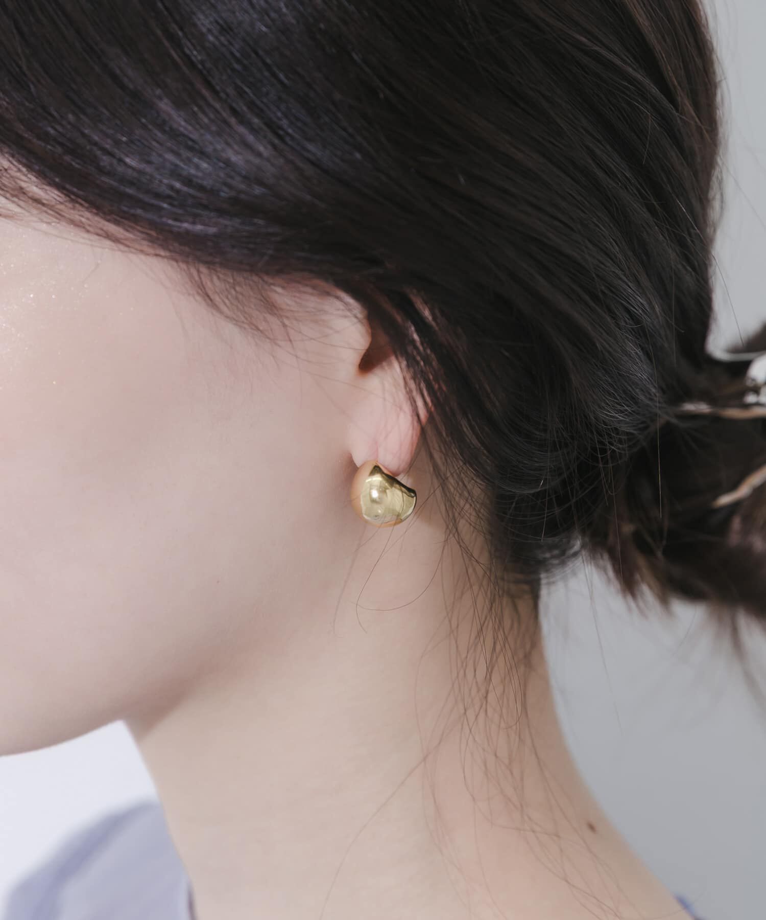 SMELLY「ステンレスプックリピアス」|ピアス|