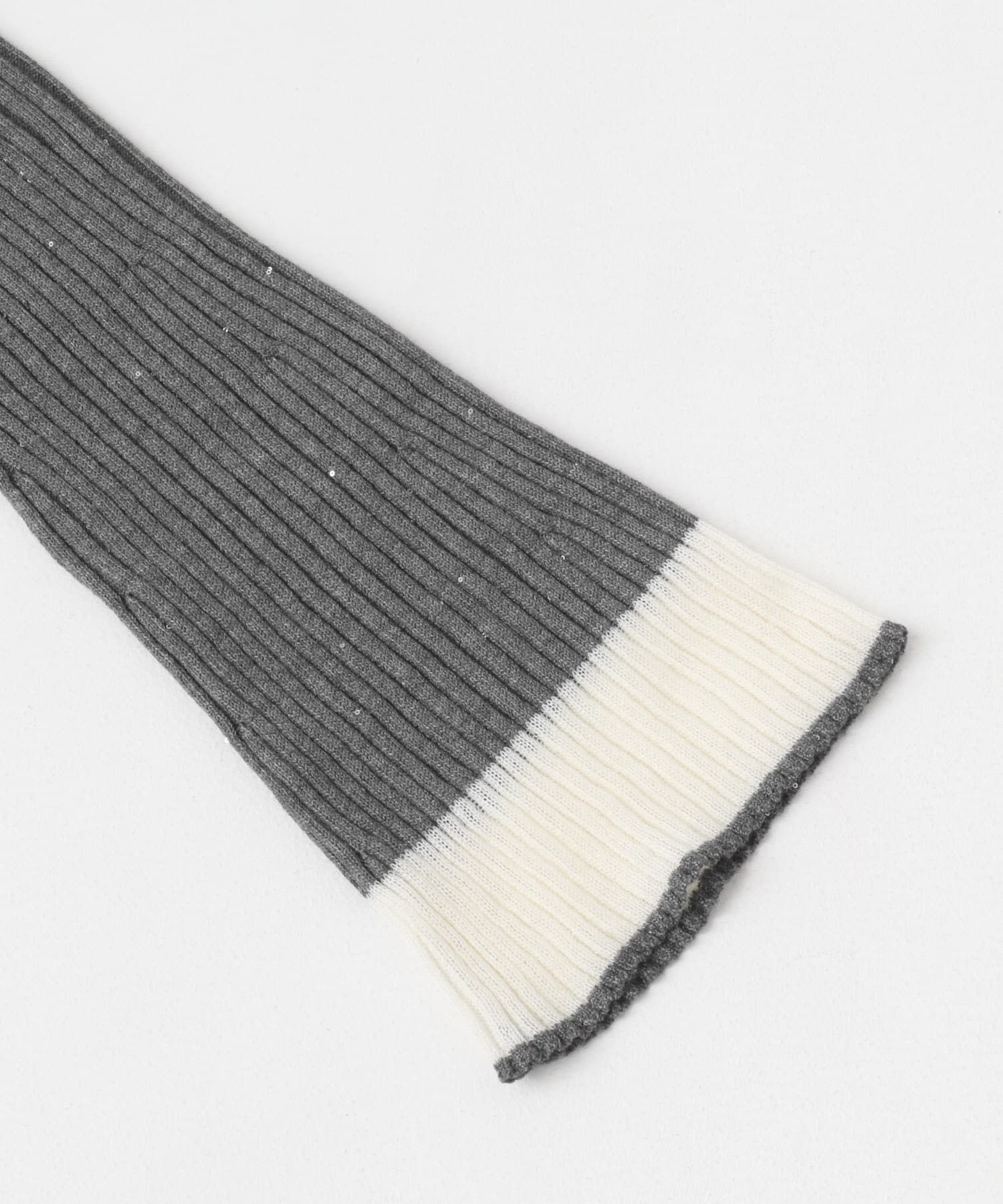 SENSE OF PLACE by URBAN RESEARCH「『洗濯可』スパンコールバイカラーコンパクトセーター」|ニット・セーター|