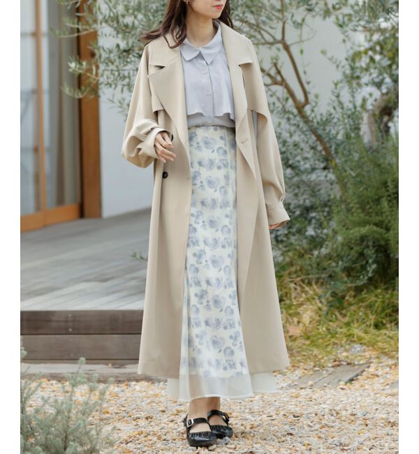 MAJESTICLEGON「マルチwayレイヤードトレンチコート」|トレンチコート|