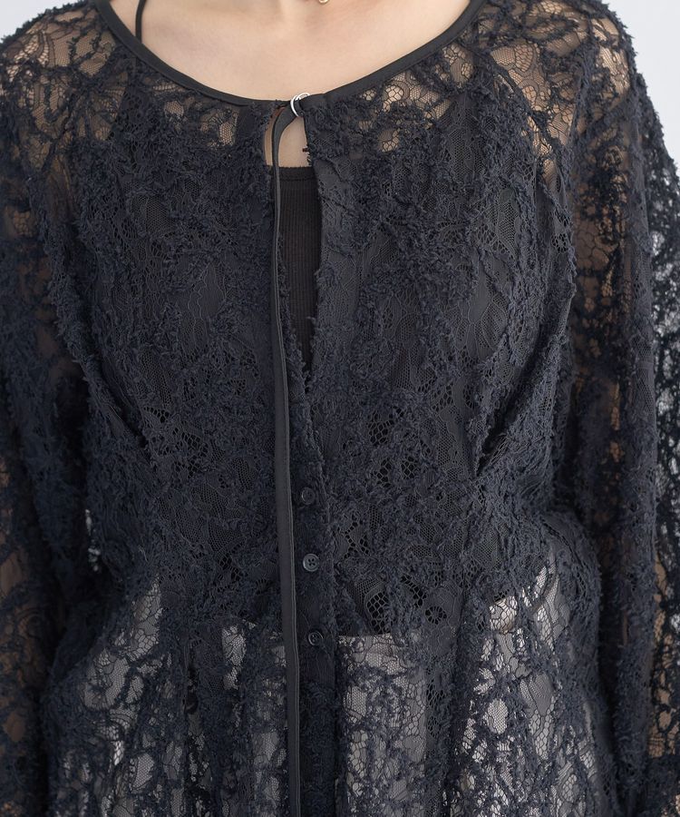 earth music&ecology「レースフラワーブラウス」|シャツ・ブラウス|