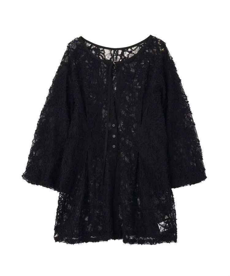 earth music&ecology「レースフラワーブラウス」|シャツ・ブラウス|