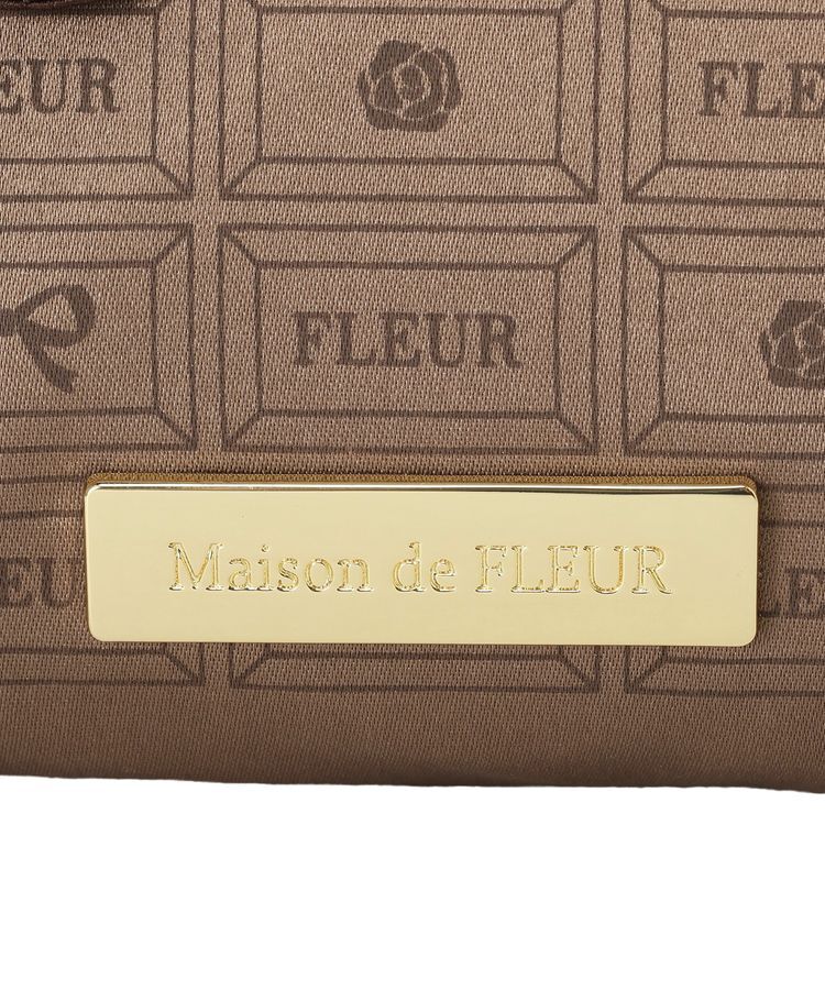 Maison de FLEUR「FLEURチョコレートポーチ」|ポーチ|