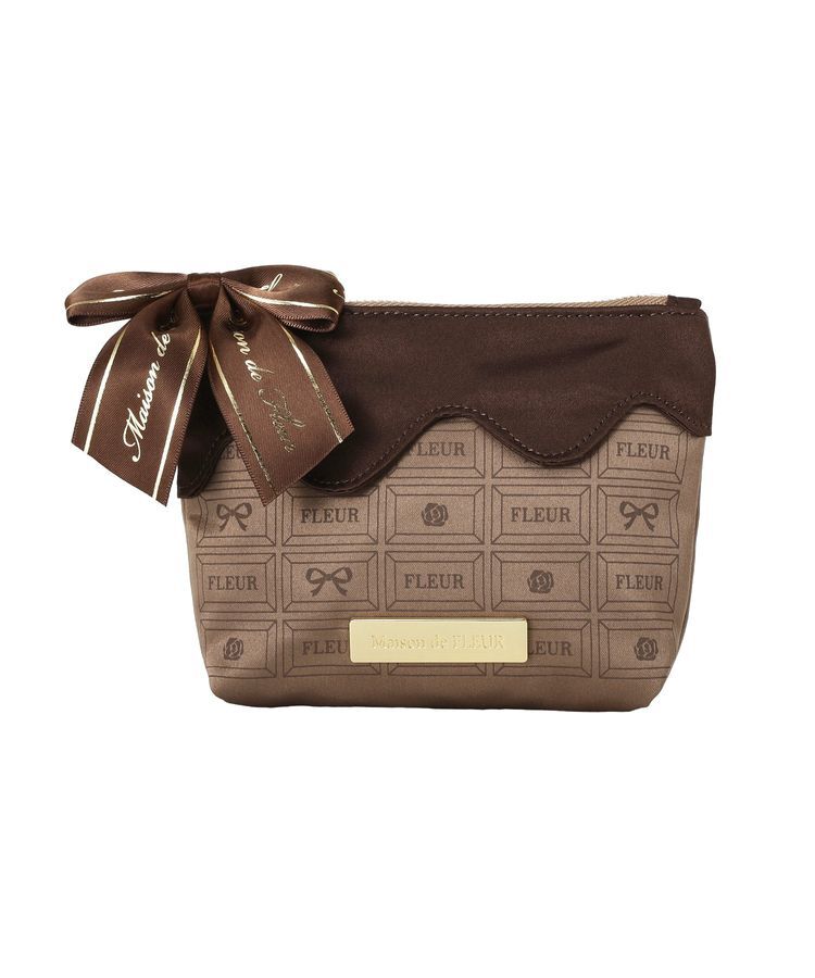 Maison de FLEUR「FLEURチョコレートポーチ」|ポーチ|