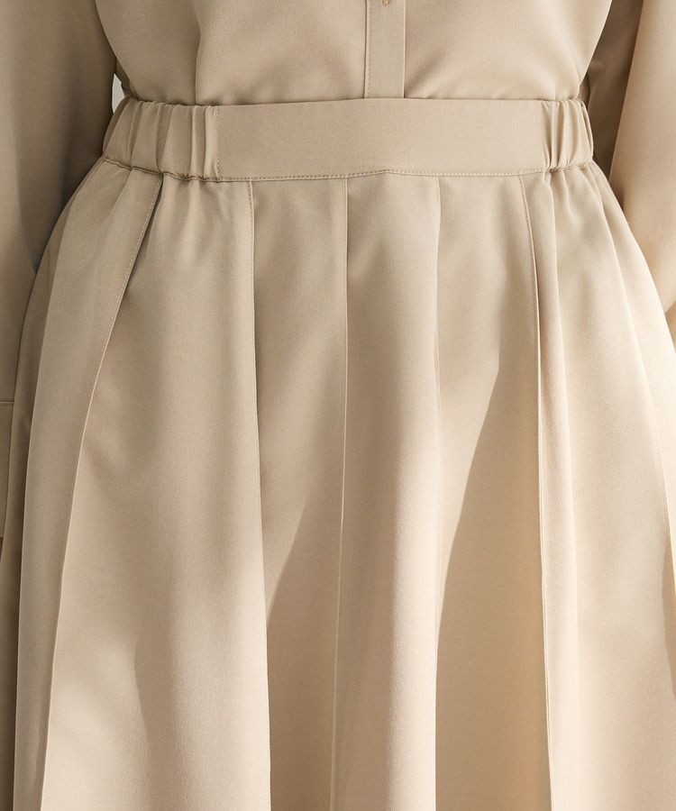 Green Parks「SET2点スキッパーブラウス+プリーツスカート」|ワンピース|