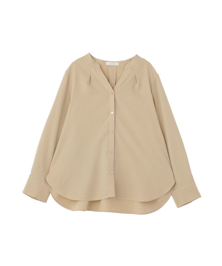 Green Parks「SET2点スキッパーブラウス+プリーツスカート」|ワンピース|