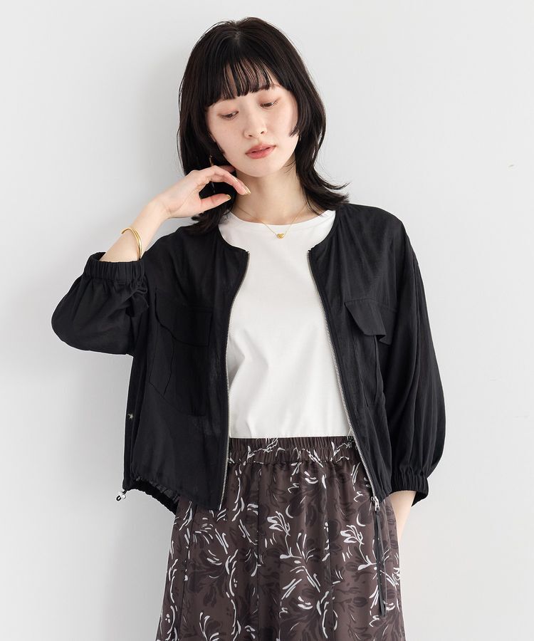 YECCA VECCA「コットンスムースノースリーブトップス」|Tシャツ・カットソー|