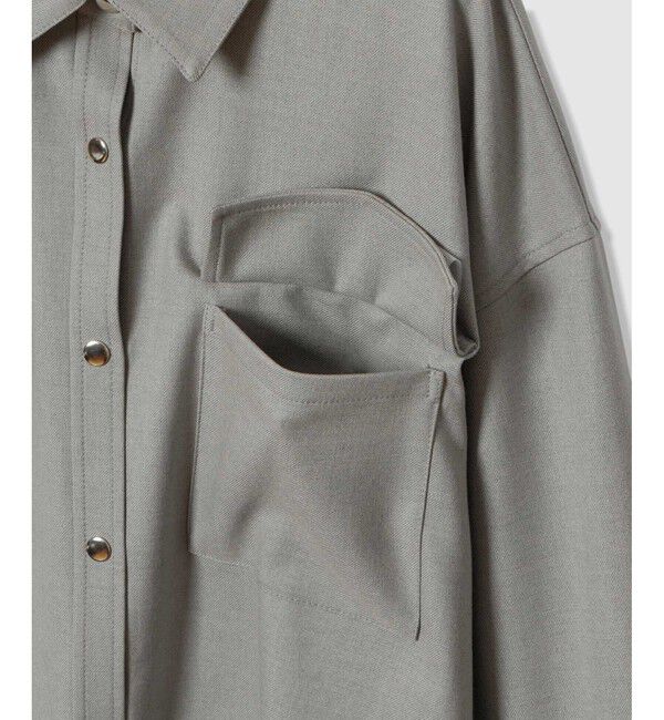 allureville「サキソニーＣＰＯシャツ」|シャツ・ブラウス|