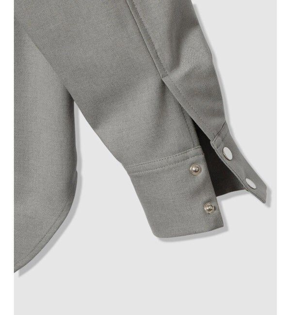 allureville「サキソニーＣＰＯシャツ」|シャツ・ブラウス|