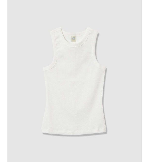 allureville「【FLORE FLORE(フローレフローレ)】HANNAH TANK」|Tシャツ・カットソー|ホワイト