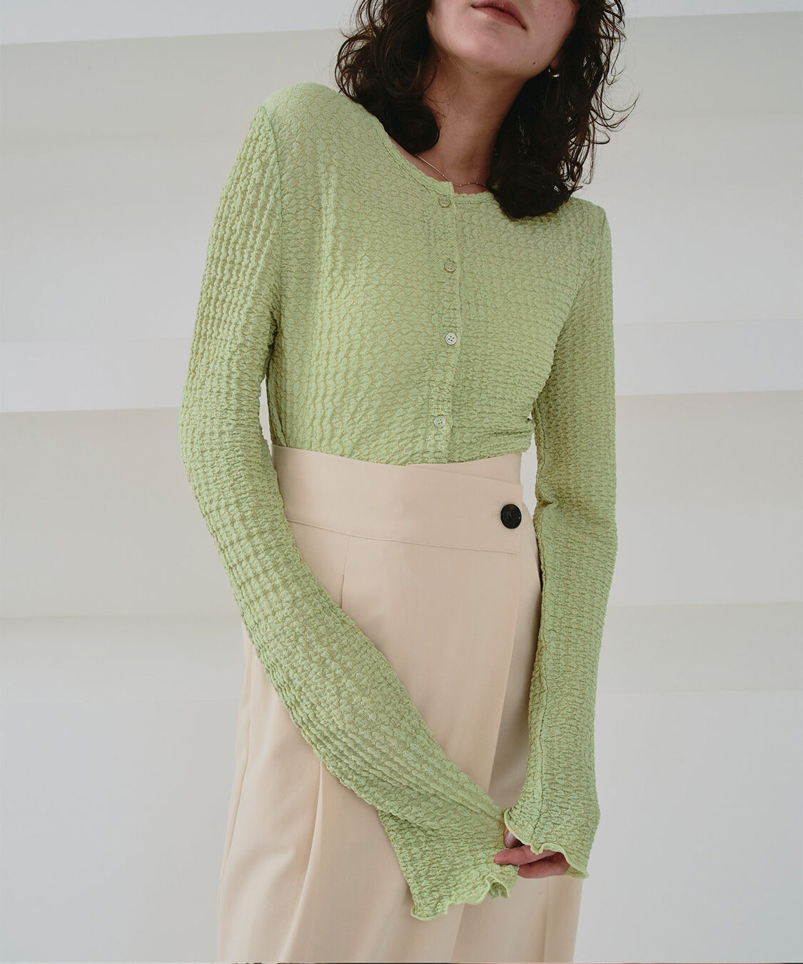 titivate「前後2wayポコポコジャガードトップス」|Tシャツ・カットソー|