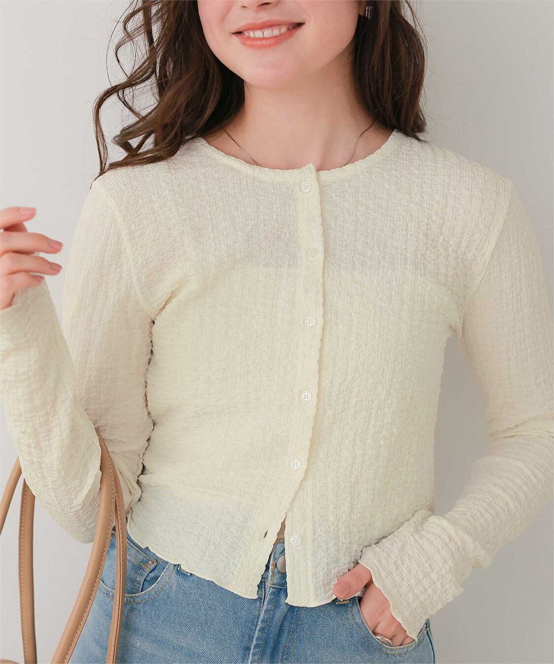 titivate「前後2wayポコポコジャガードトップス」|Tシャツ・カットソー|