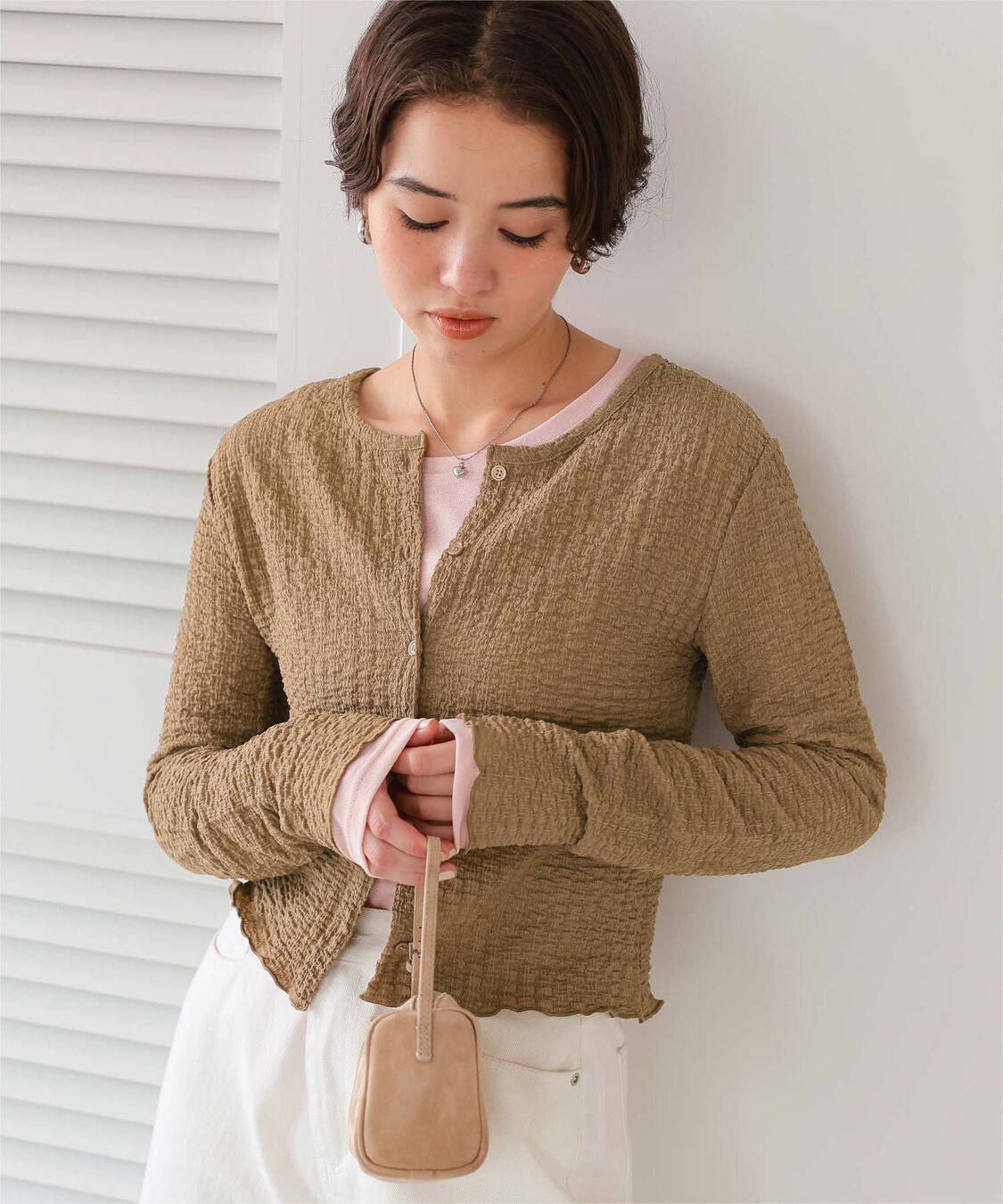 titivate「前後2wayポコポコジャガードトップス」|Tシャツ・カットソー|