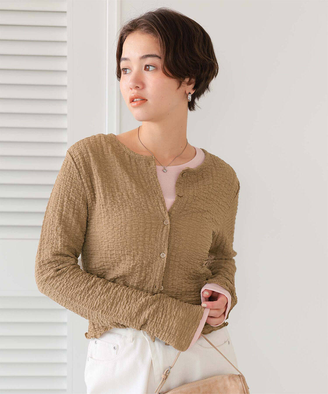 titivate「前後2wayポコポコジャガードトップス」|Tシャツ・カットソー|