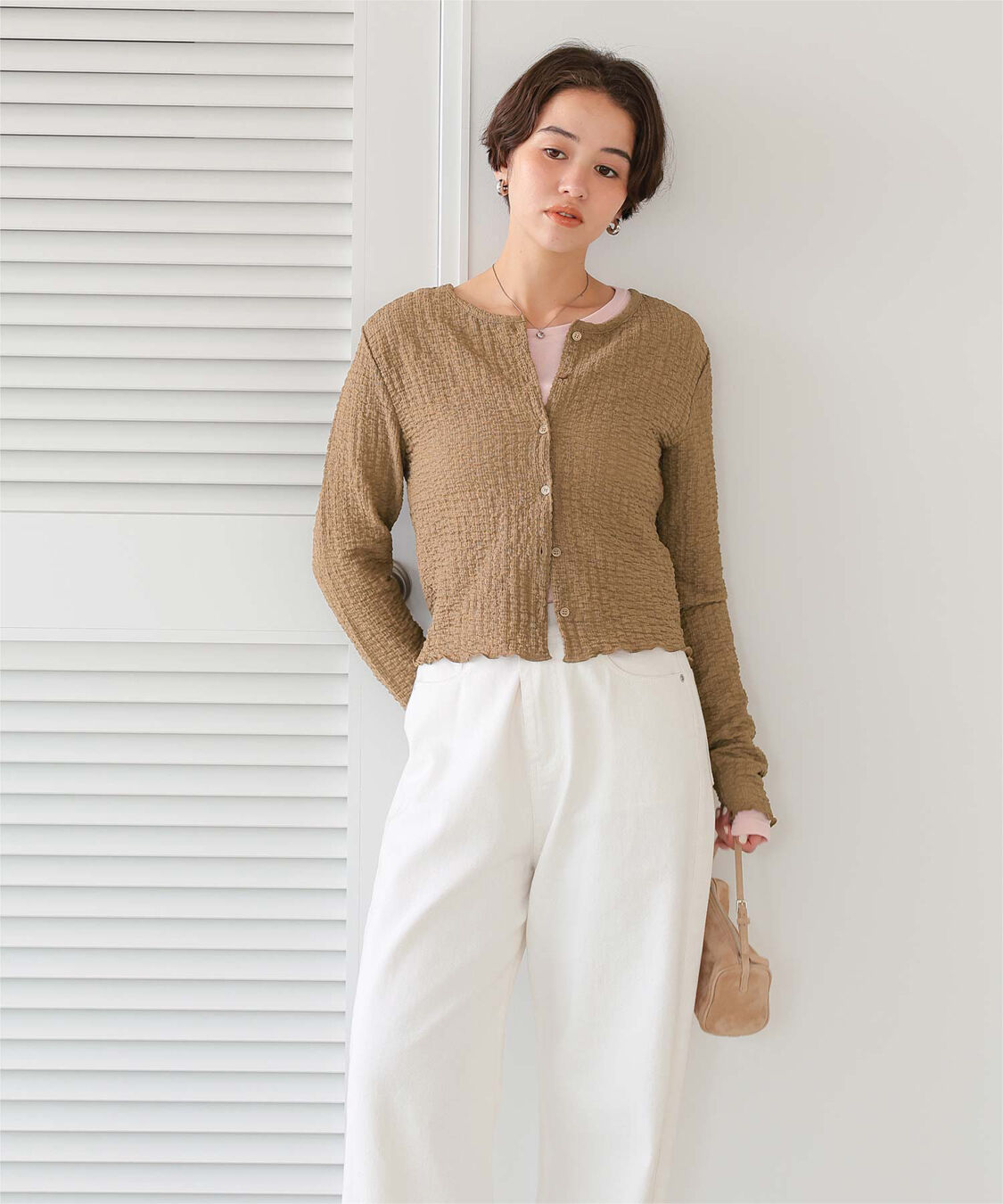 titivate「前後2wayポコポコジャガードトップス」|Tシャツ・カットソー|