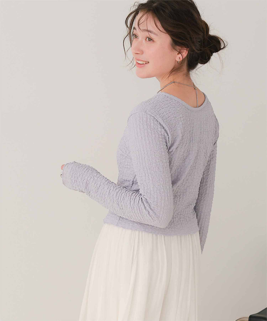 titivate「前後2wayポコポコジャガードトップス」|Tシャツ・カットソー|