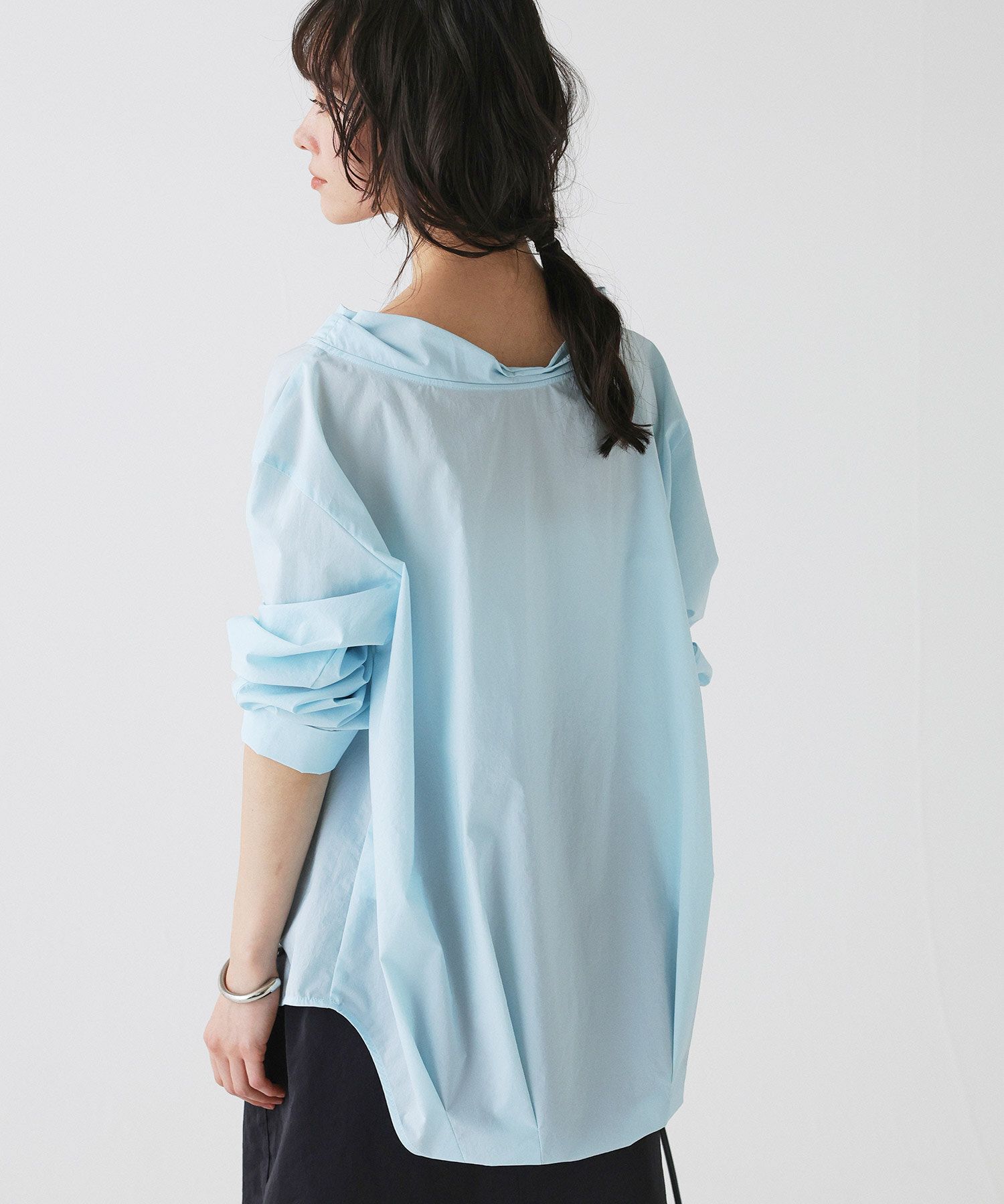 BABYLONE「【多機能素材】ボトルネックブラウス」|シャツ・ブラウス|