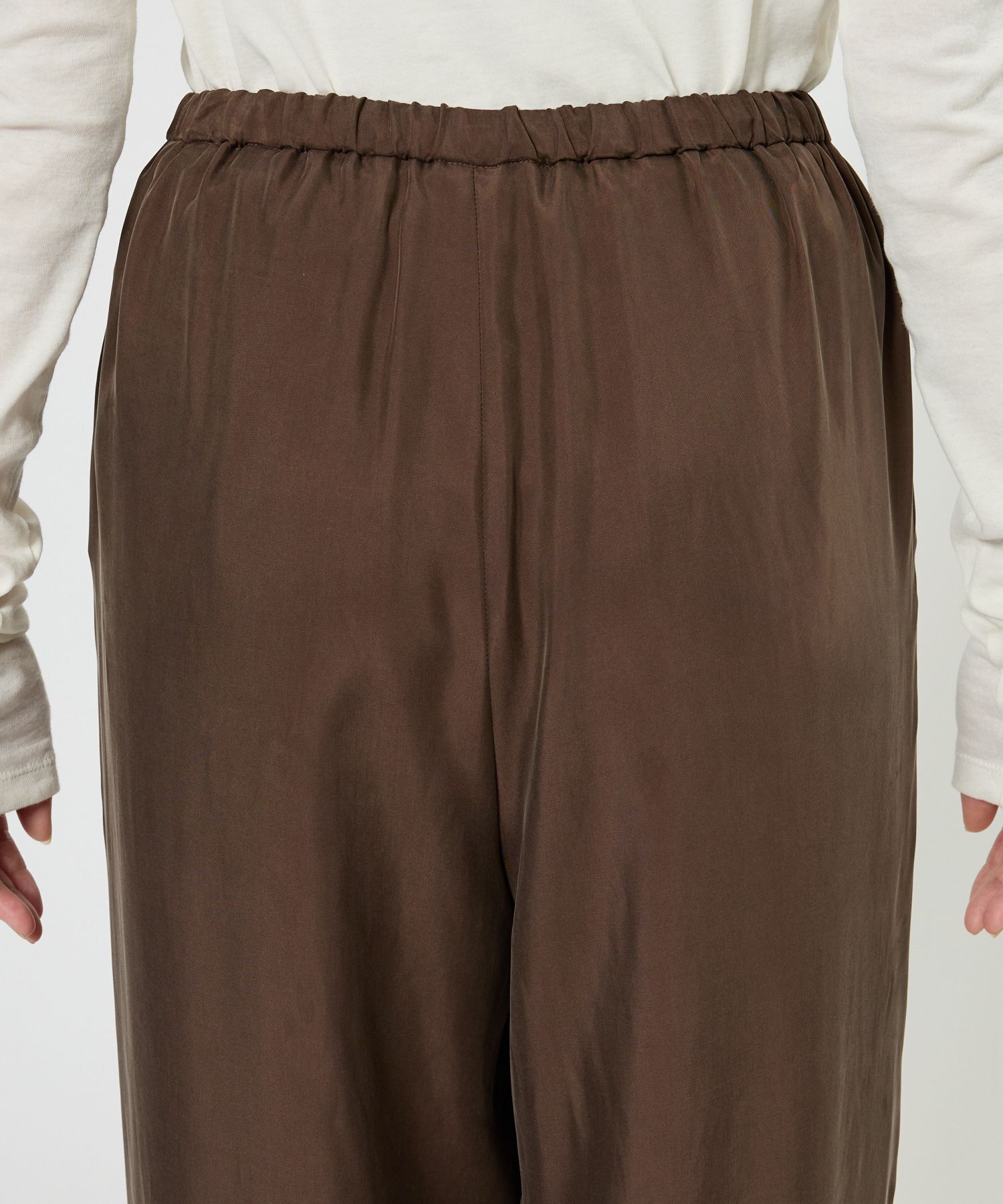 BABYLONE「イージースラックスパンツ/ ハンドウォッシャブル」|スラックス|