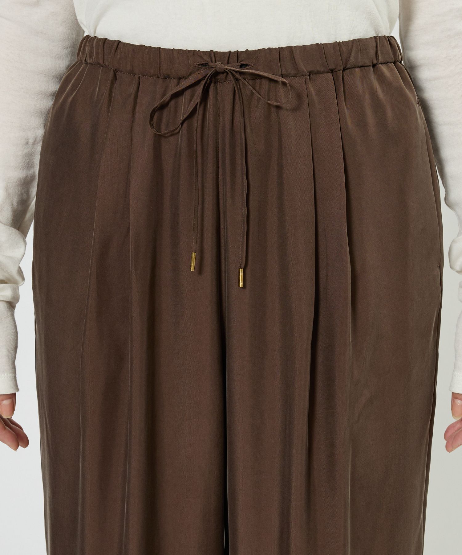 BABYLONE「イージースラックスパンツ/ ハンドウォッシャブル」|スラックス|