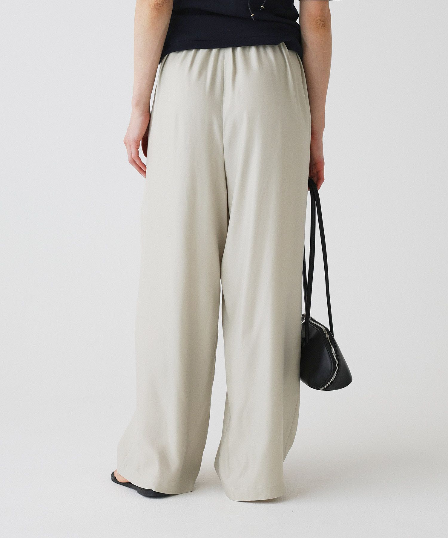 BABYLONE「イージースラックスパンツ/ ハンドウォッシャブル」|スラックス|