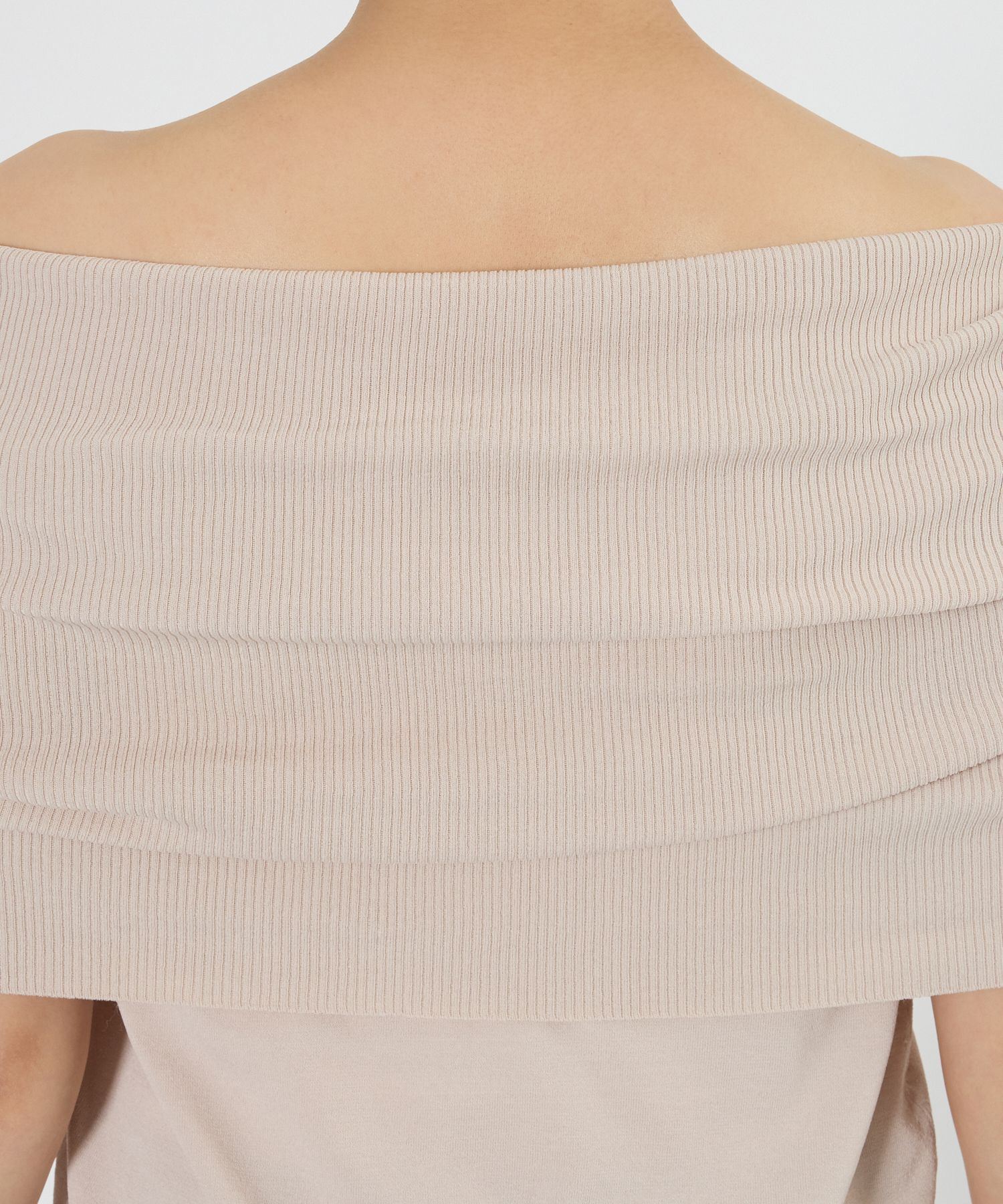 BABYLONE「オフショル天竺ニット」|ニット・セーター|