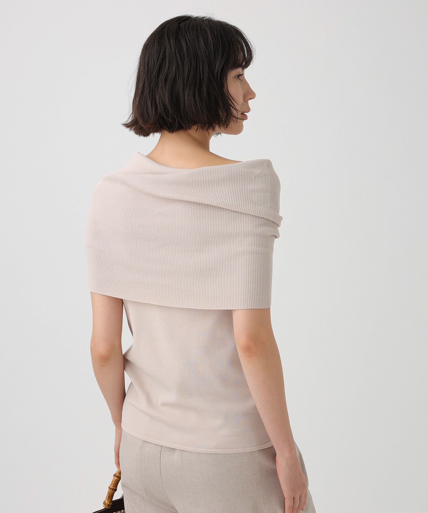 BABYLONE「オフショル天竺ニット」|ニット・セーター|