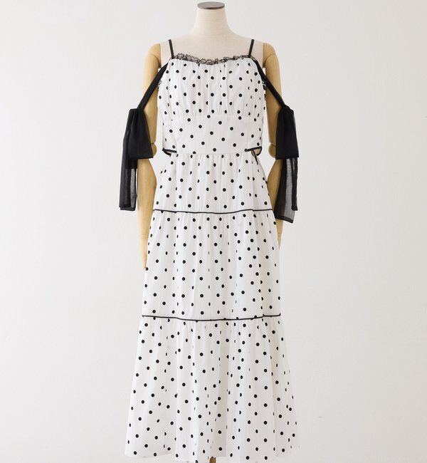  「【SMサイズ展開あり】サイドカットロングワンピース」|ワンピース|