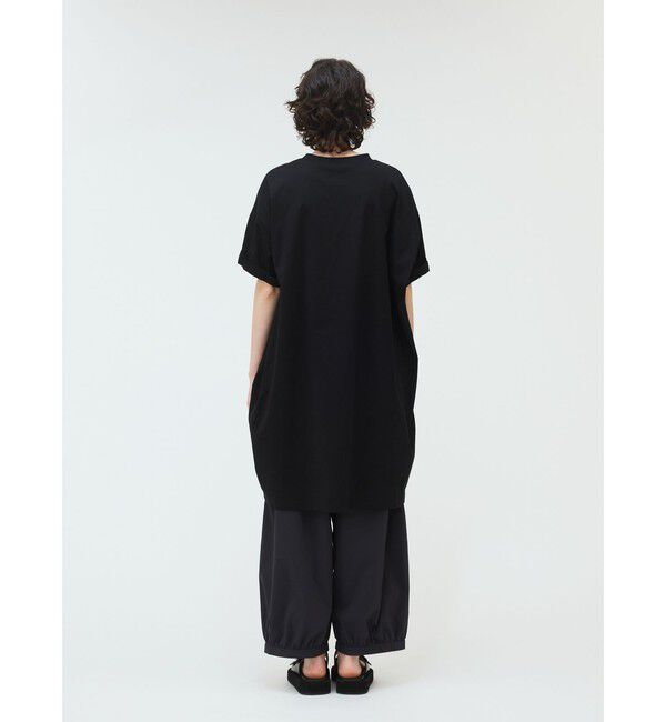 mizuiro ind「mizuiro ind ロールアップスリーブワイドワンピース」|ワンピース|