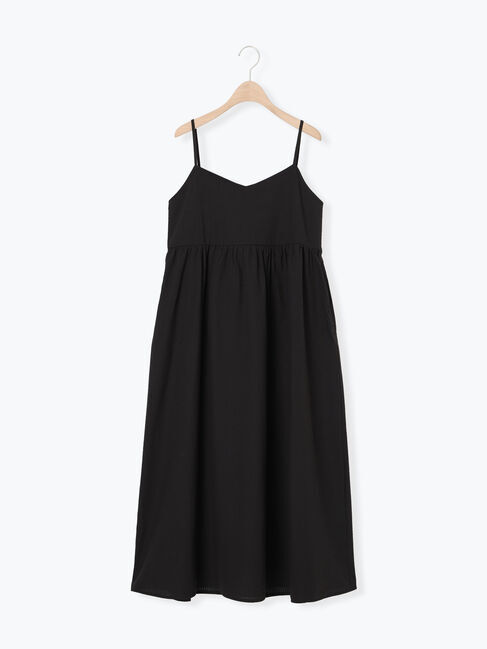 Samansa Mos2「バックリボンキャミワンピース」|ワンピース|ブラック