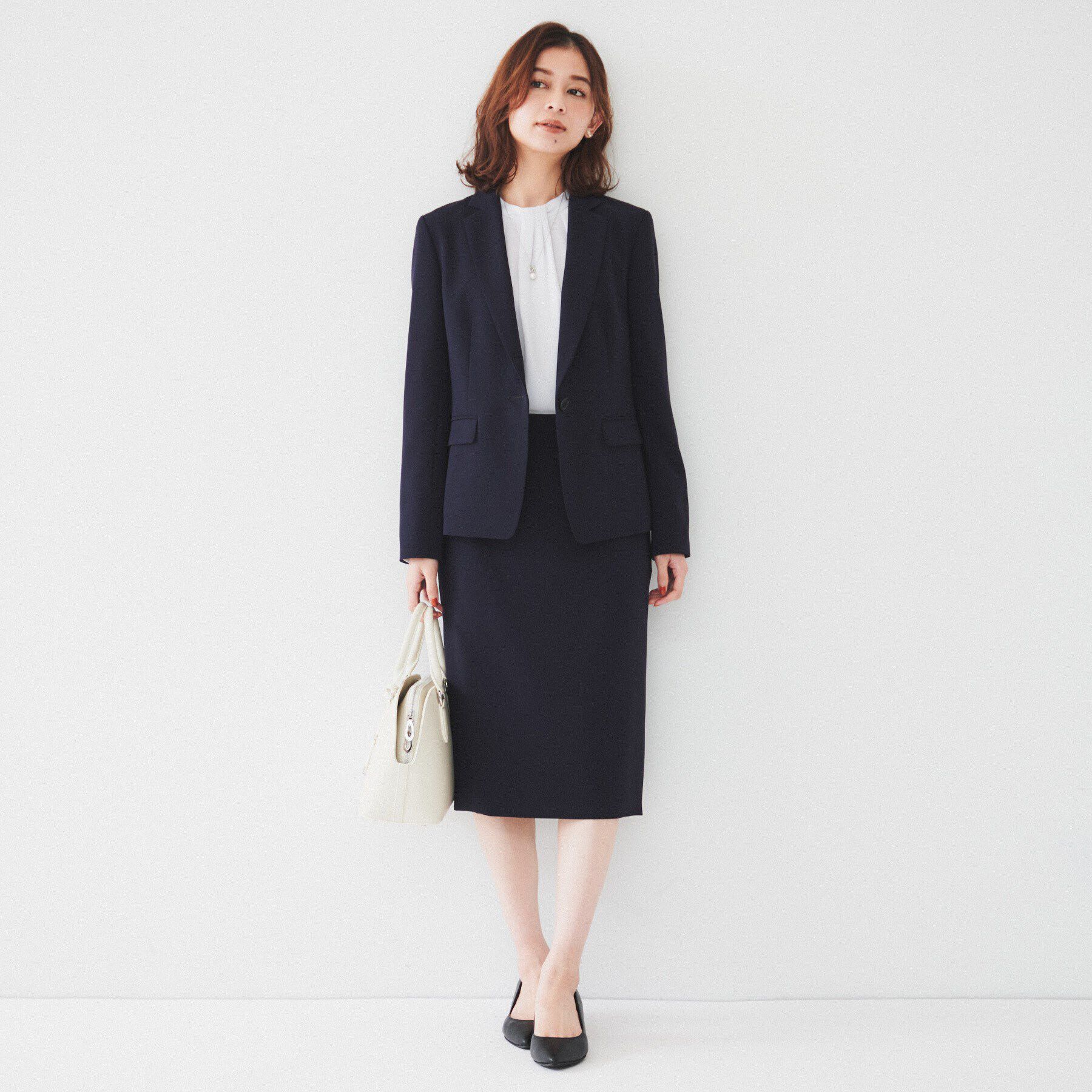 UNTITLED「【通勤スーツ】タイトスカート」|スカート|