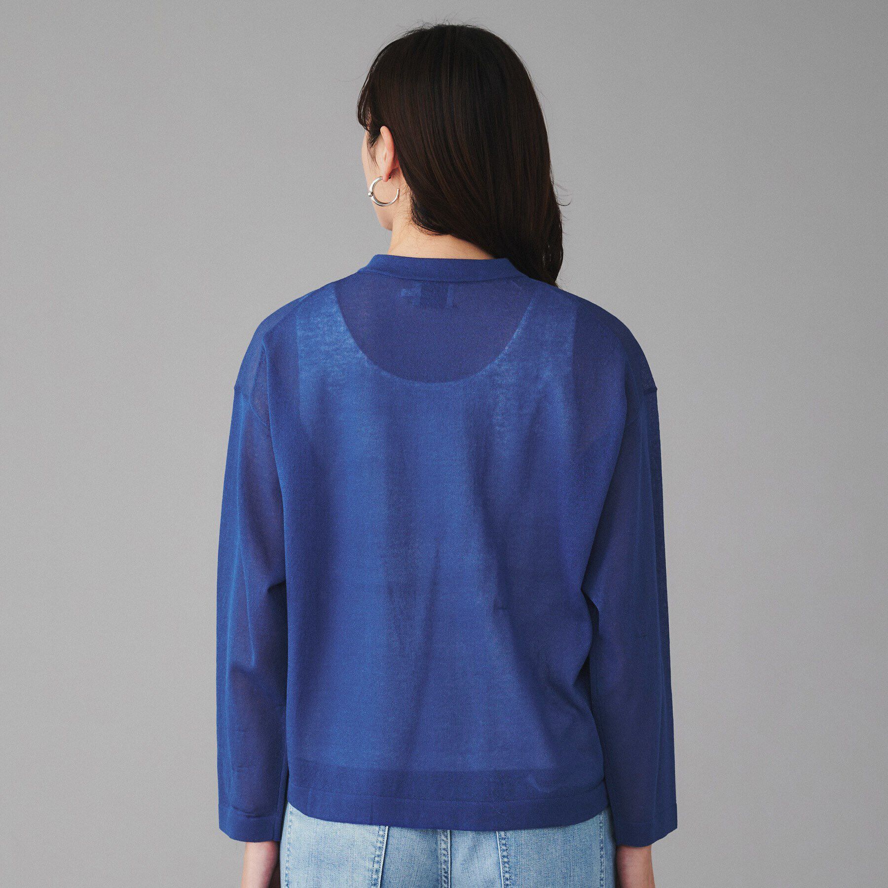 UNTITLED「【 TRADITIONAL WEATHERWEAR 】ARKLEY KNIT シアーカーディガン」|カーディガン|