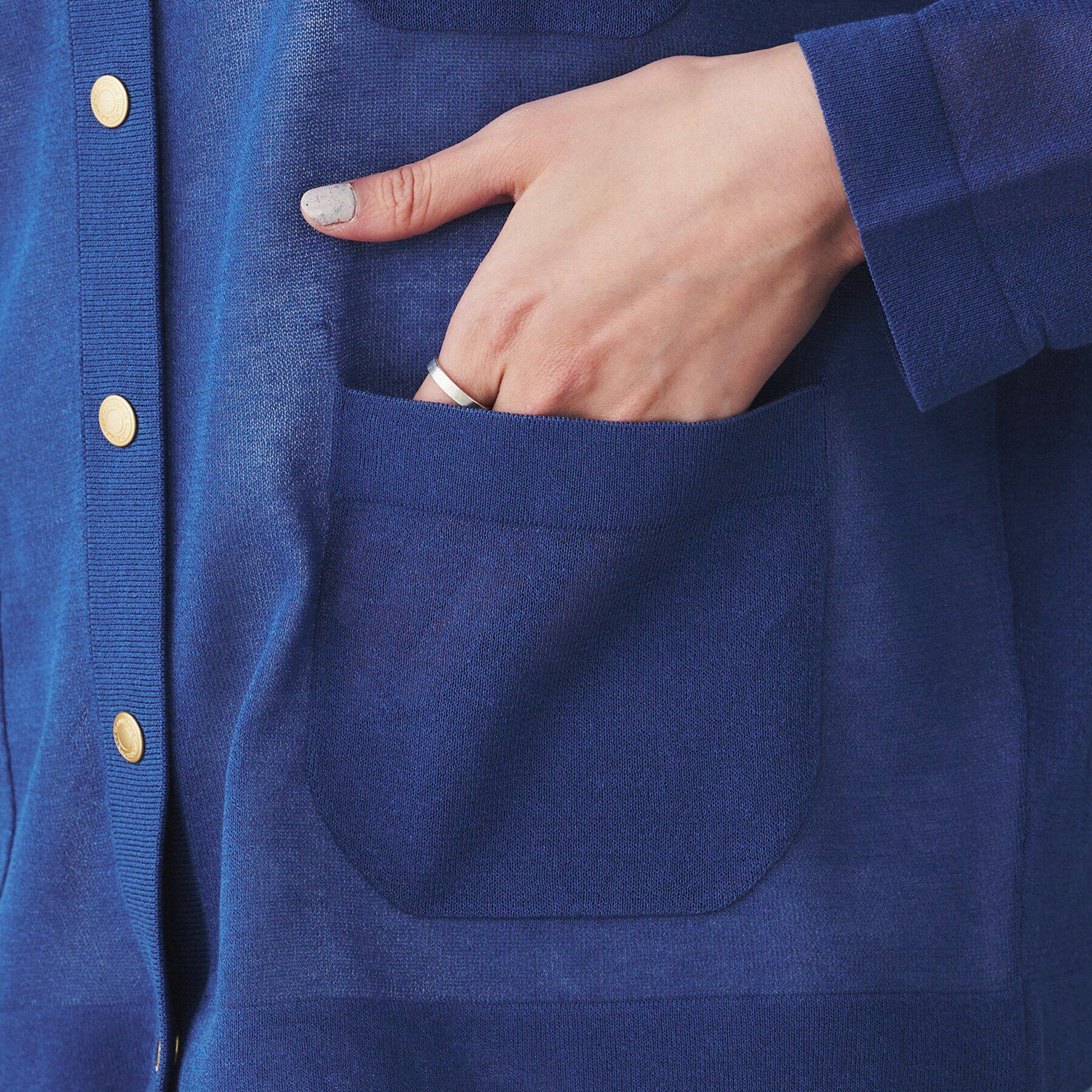 UNTITLED「【 TRADITIONAL WEATHERWEAR 】ARKLEY KNIT シアーカーディガン」|カーディガン|