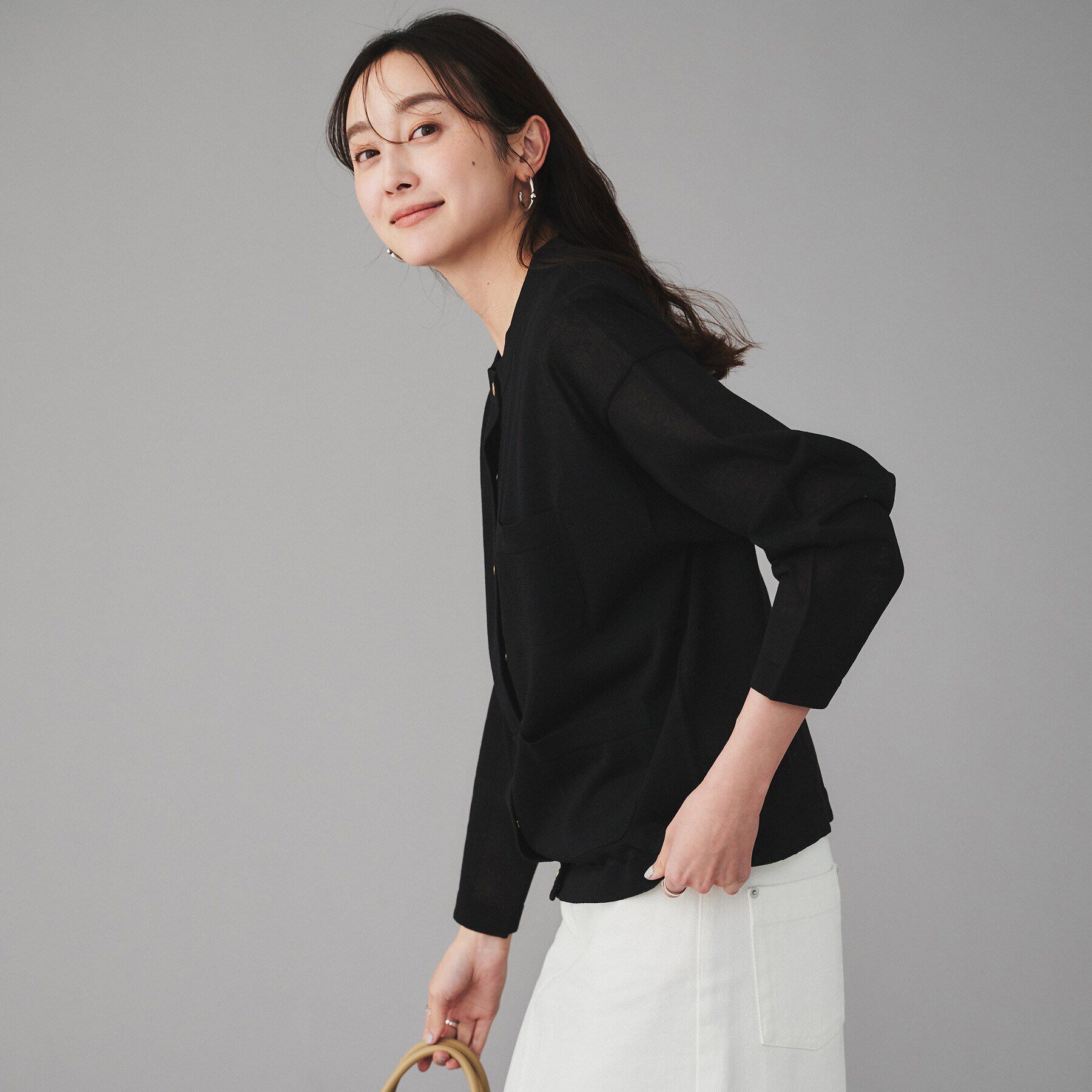 UNTITLED「【 TRADITIONAL WEATHERWEAR 】ARKLEY KNIT シアーカーディガン」|カーディガン|
