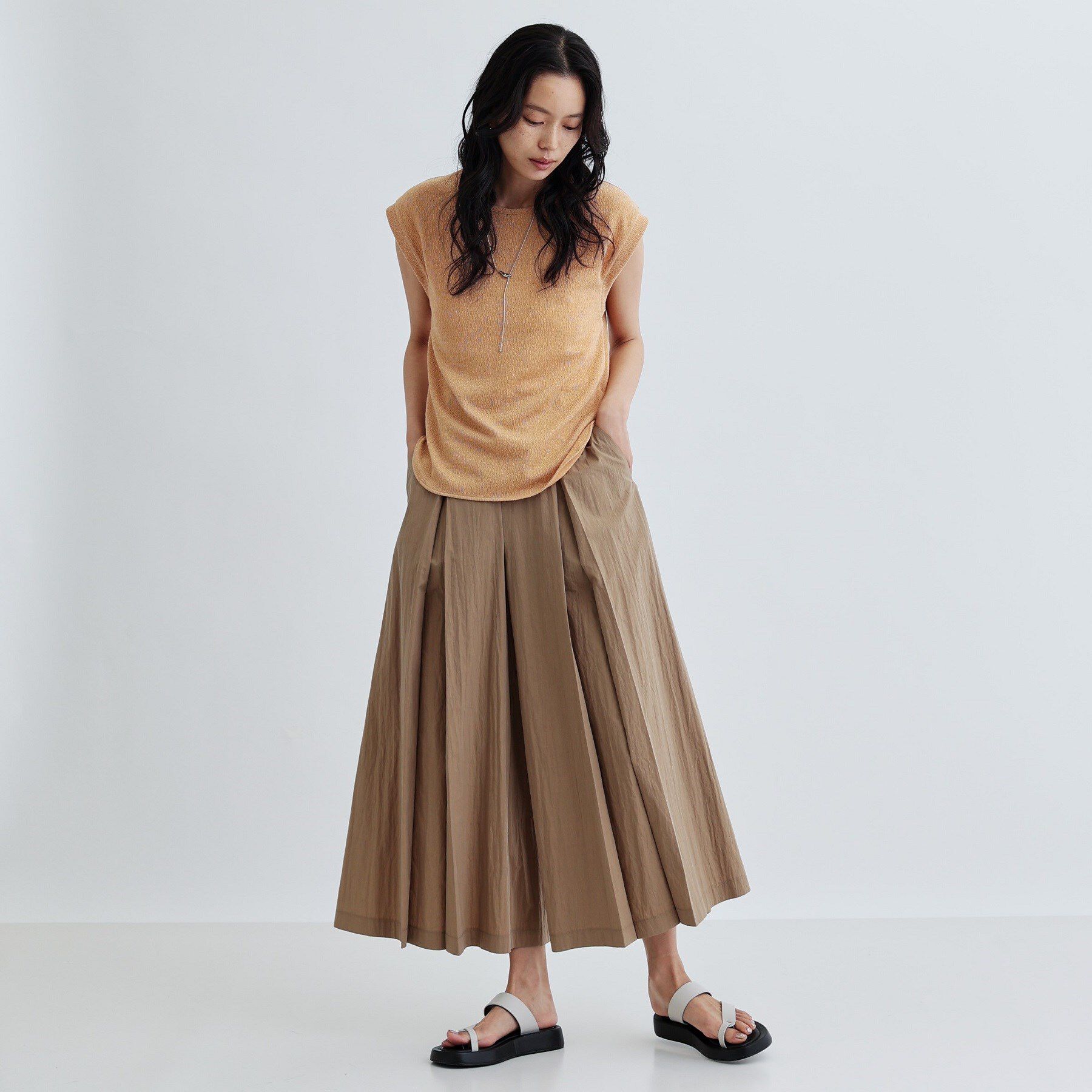 GALLEST「【再入荷】バックシャンノースリTシャツ」|Tシャツ・カットソー|