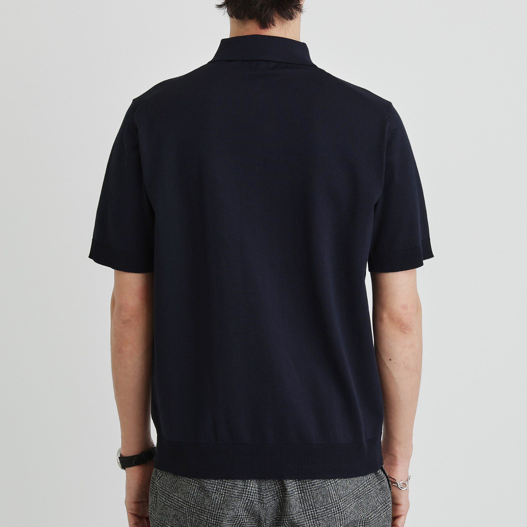 TAKEO KIKUCHI「テーラードニット ポロシャツ」|ポロシャツ|
