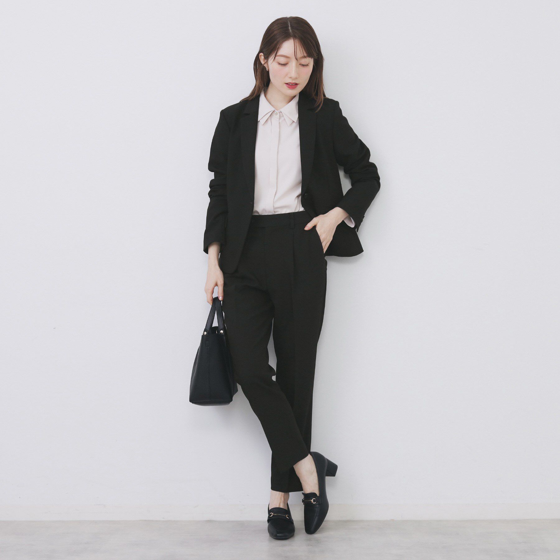 index「ストレッチテーラードジャケット/セットアップ対応【洗える/防シワ】」|テーラードジャケット|